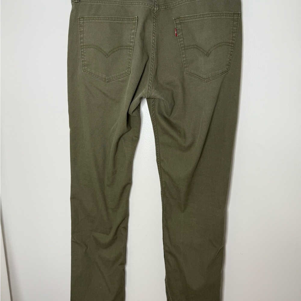 Levi's Olive Green Jeans - Picture 2 of 3